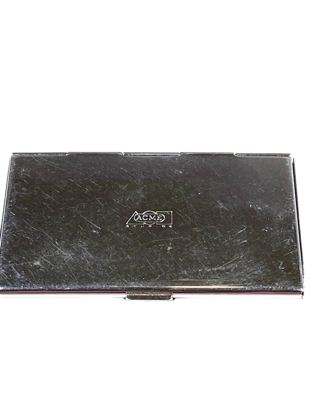 Vintage Disney Mickey Mouse Patriotic American Flag Business Credit Card Case - Picture 7 of 14